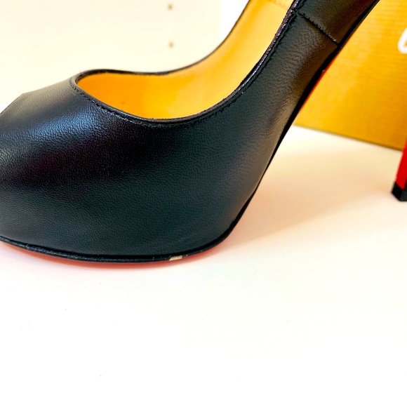 Christian Louboutin Very Prive 120 KID Peeptoe - Picture 8 of 9